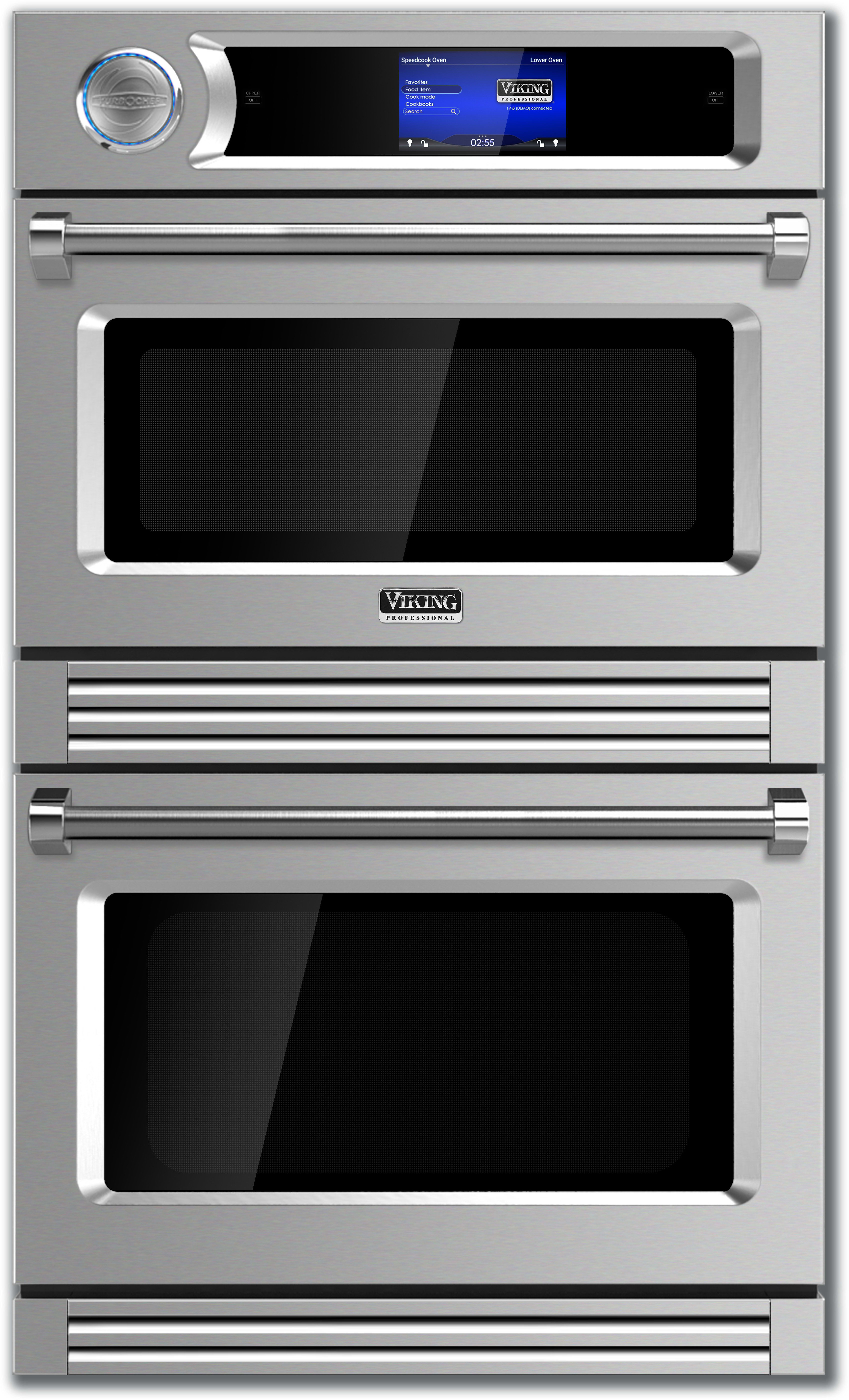 viking double wall oven manual